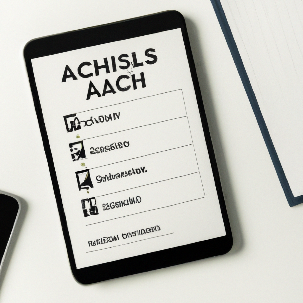 Coach accountability checklist with milestones